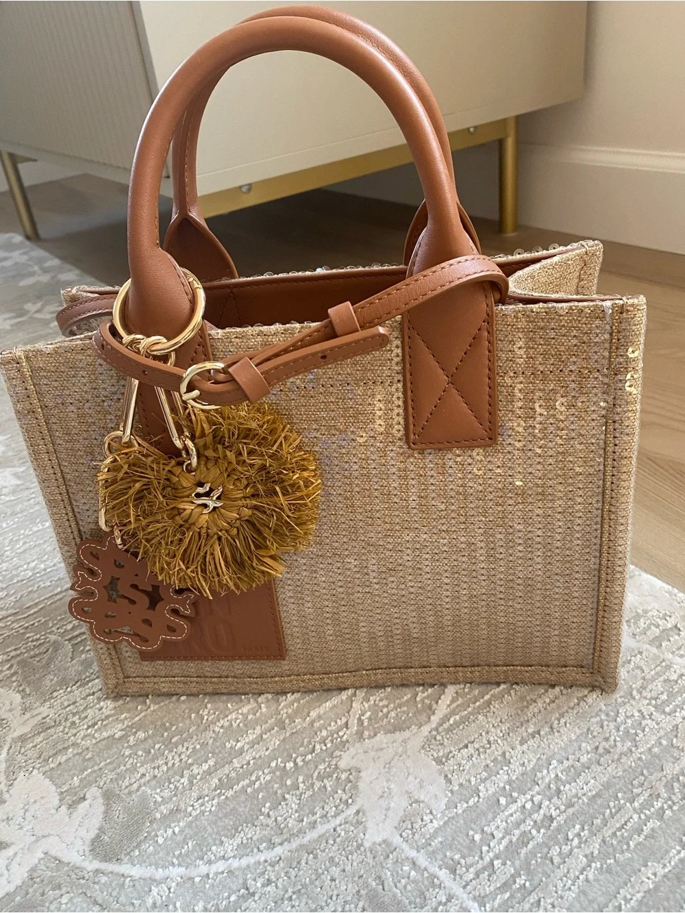 Sandro Kasbah Sequin Tote Bag